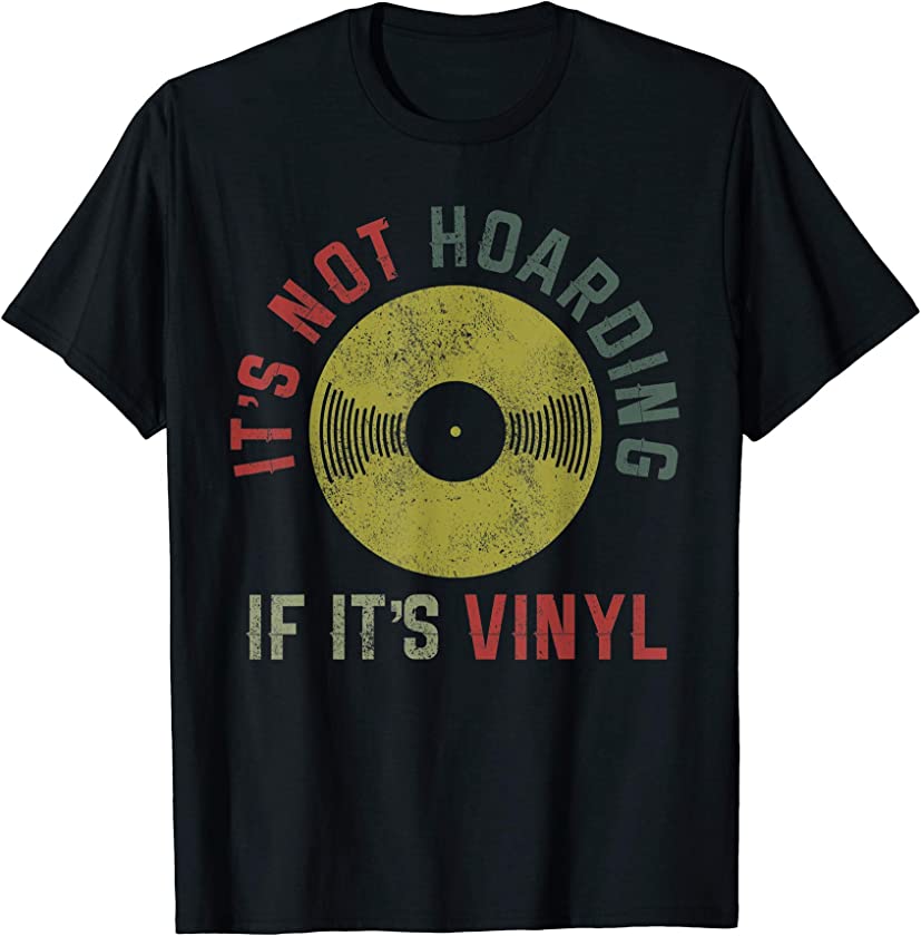 Vinyl Record – Funny Vintage Retro DJ Gift T-Shirt