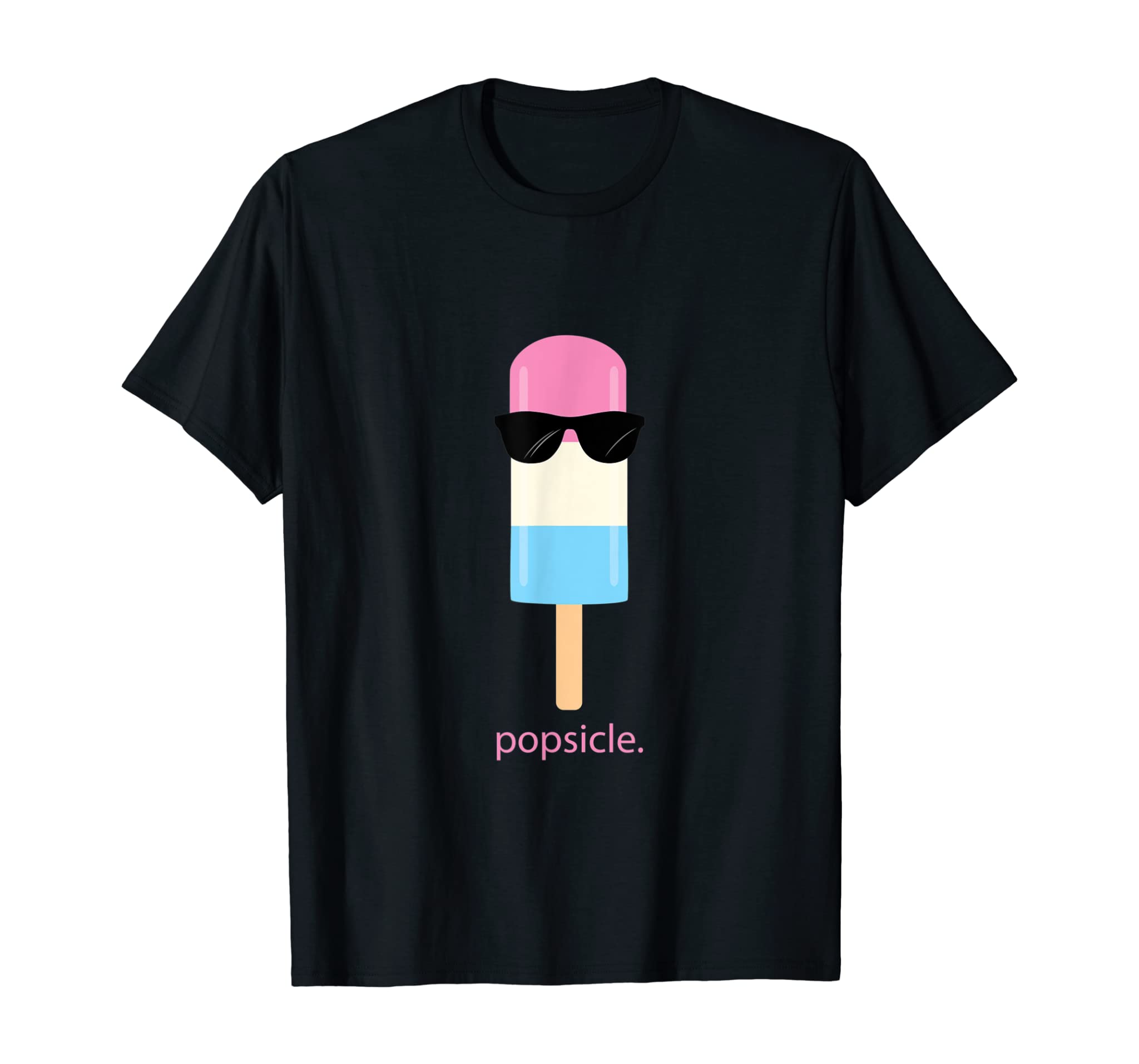 Summer Popsicle Shirt Funny Hipster Novelty Ice Cream Emoji T-Shirt