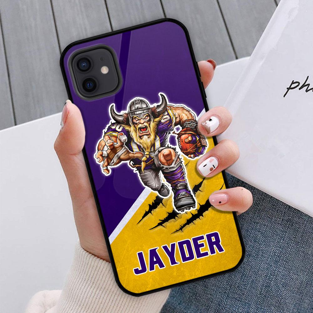 Gearhomies Personalized Phone Case Minnesota Vikings With Iphone