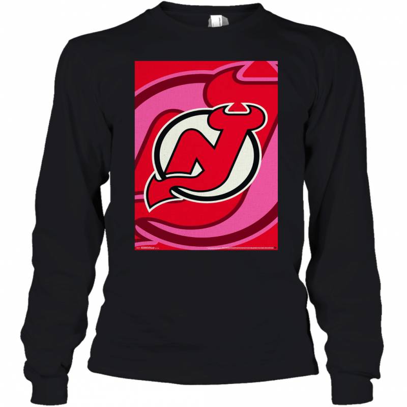 International New Jersey Devils Logo Wall Youth Long Sleeve