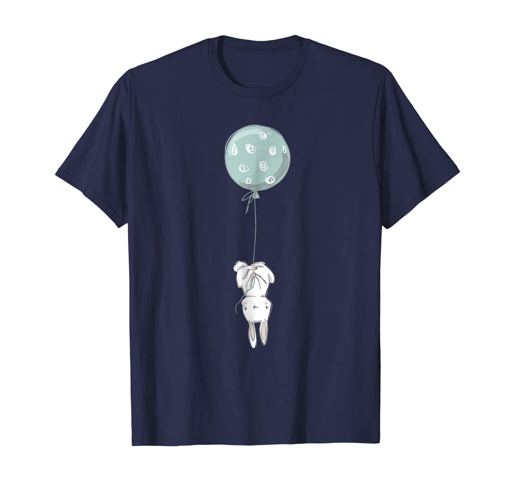 Cute Sassy Bunny Rabbit & Balloon | Birthday T-Shirt & Gift