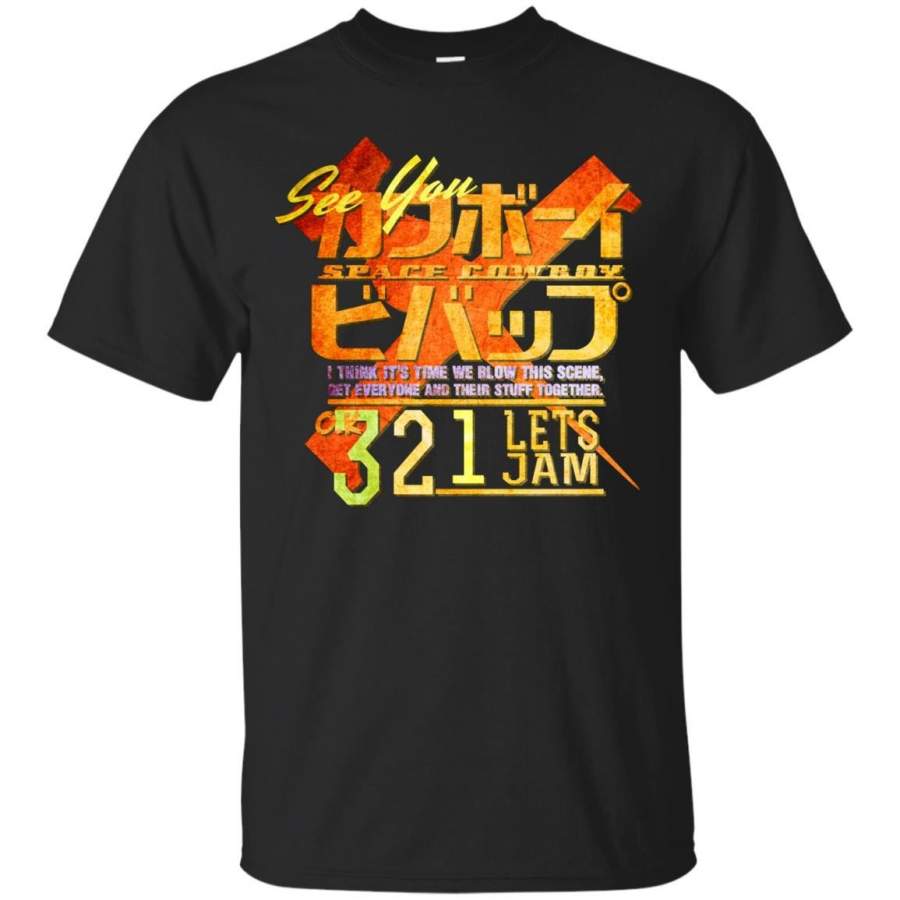 COWBOY BEBOP – Bebop  321 Lets Jam T Shirt & Hoodie