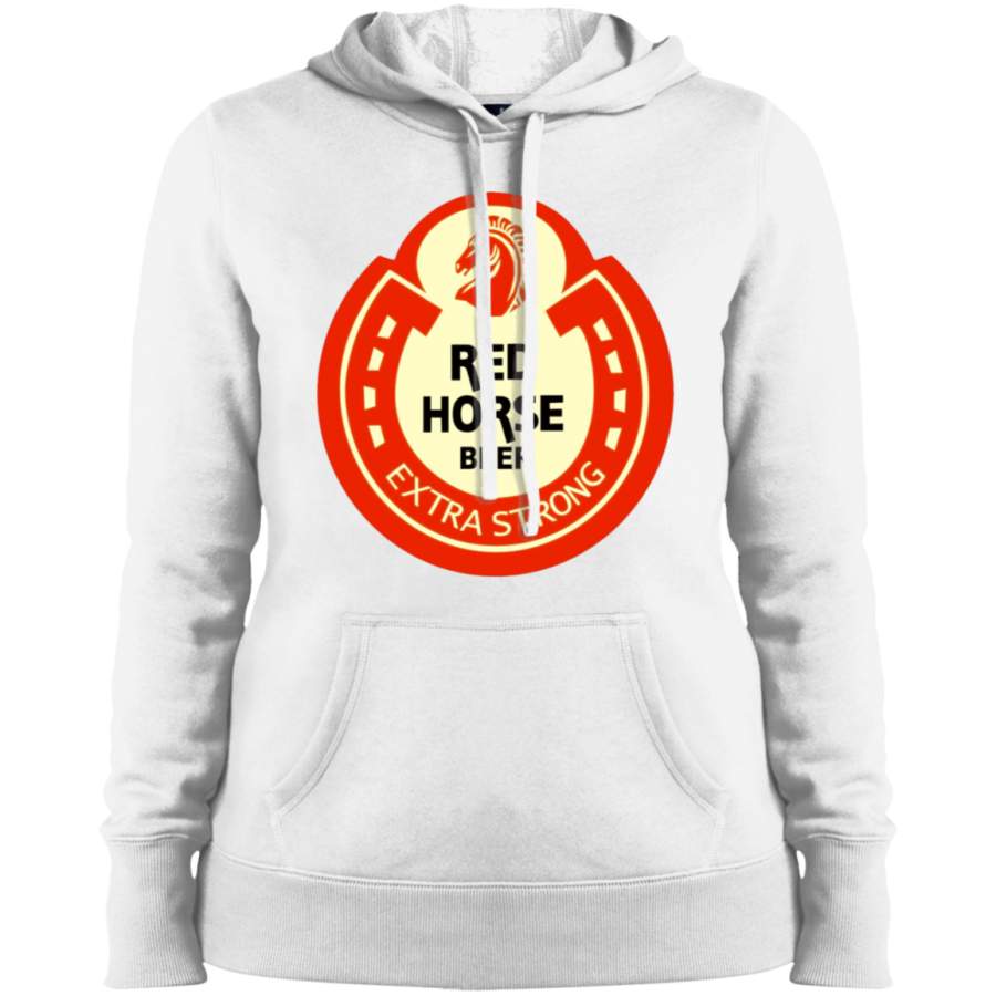 AGR Red Horse Beer Ladies’ Pullover Hooded Sweatshirt