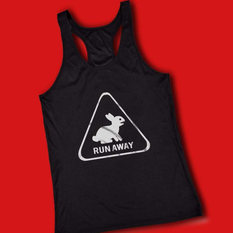 Run Away Rabbit Holly Gril Women’S Tank Top