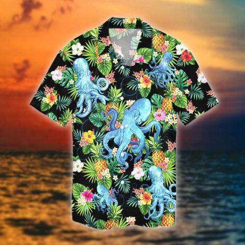 Octopus Tropical Hawaii Shirt Ha80139