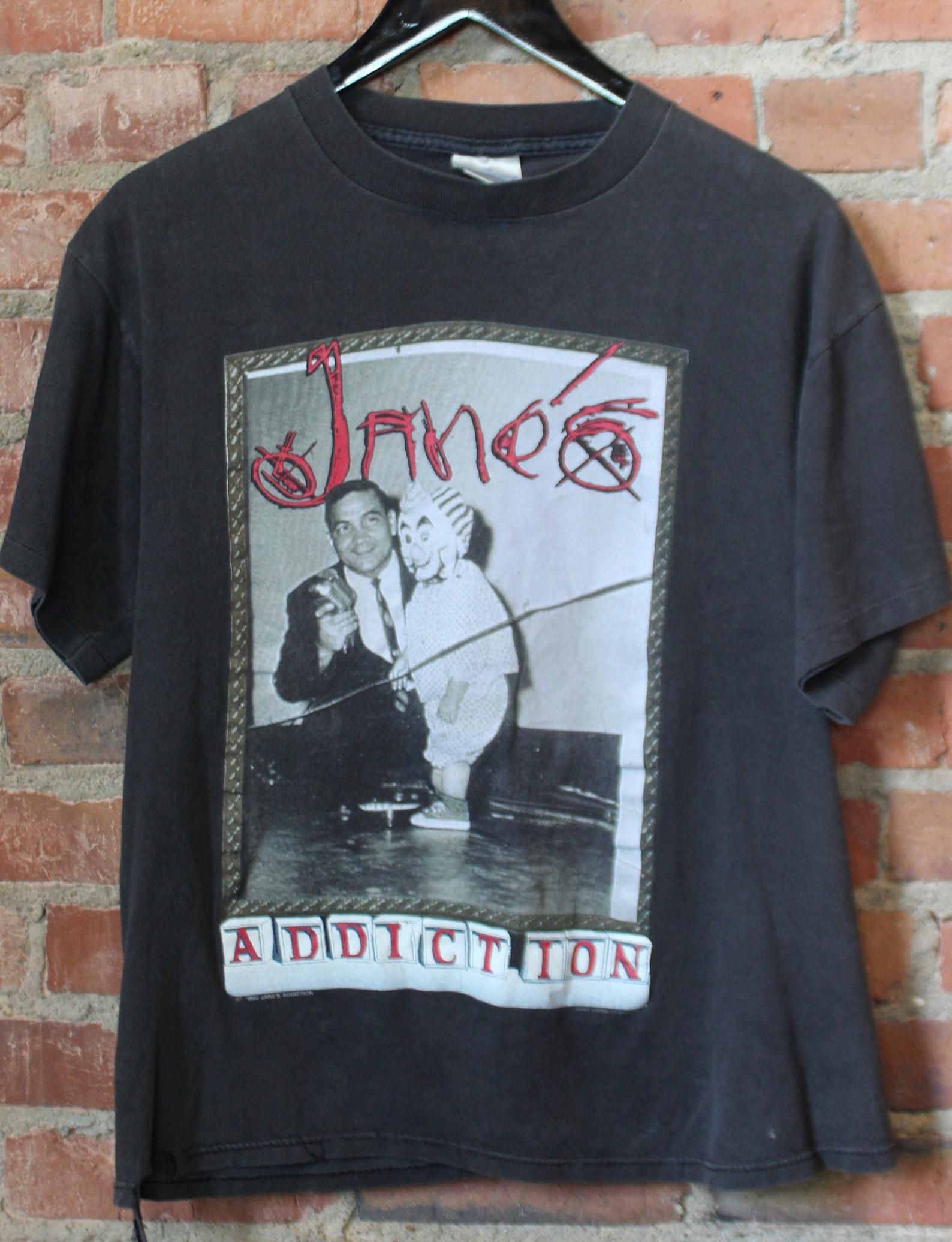 Vintage Janes Addiction Concert T Shirt A Show For The Whole Family 1990 90S Alternative Soundgarden Nirvana Pearl Jam