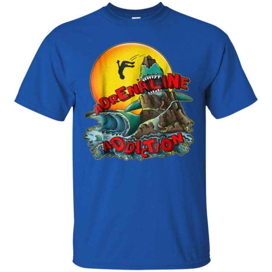 AGR Shark Attack Adrenaline Addiction Tshirt Jaq T-shirt