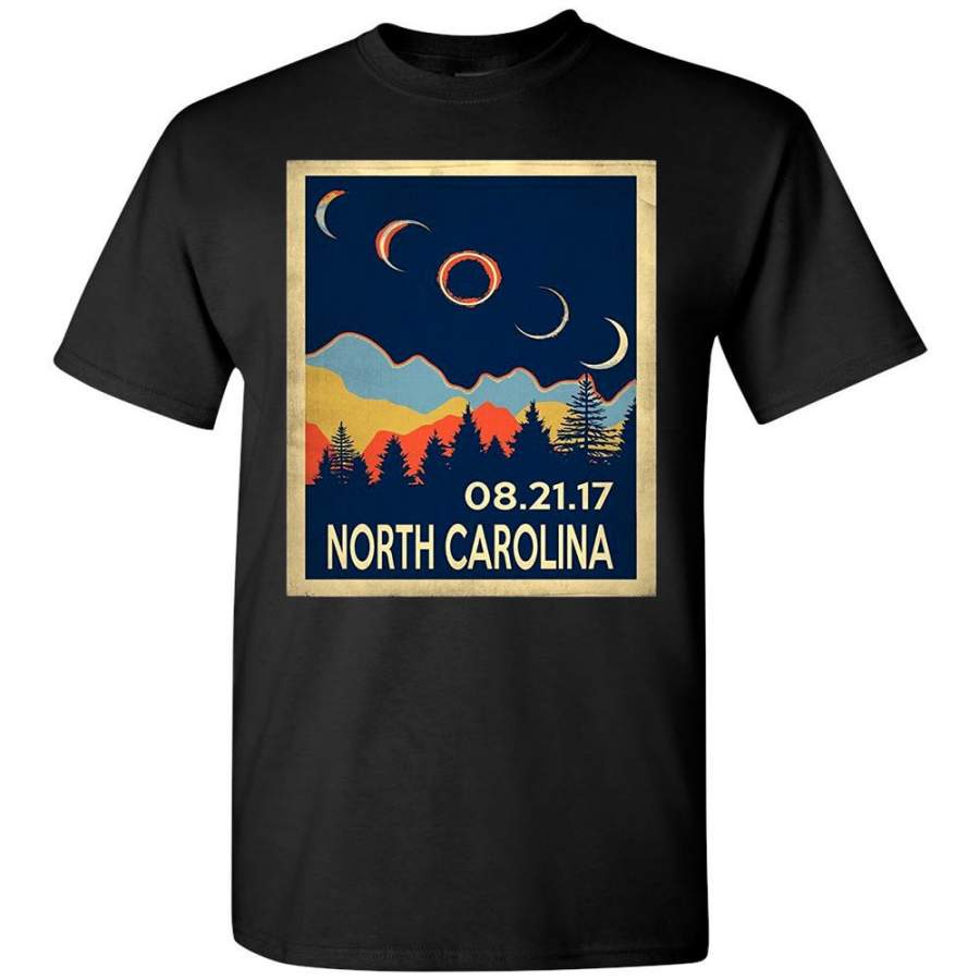 Vintage North carolina Solar Eclipse 2017 shirt