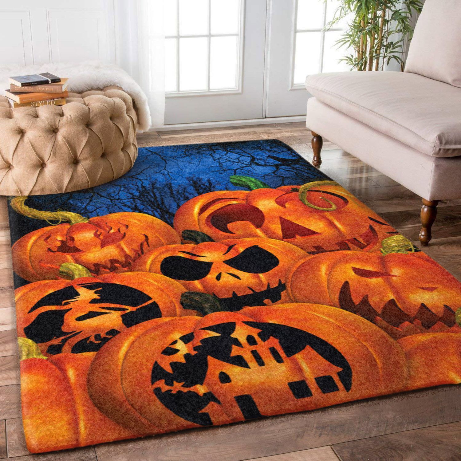 Halloween Rug IKVOTTVNGLT DNNTVN