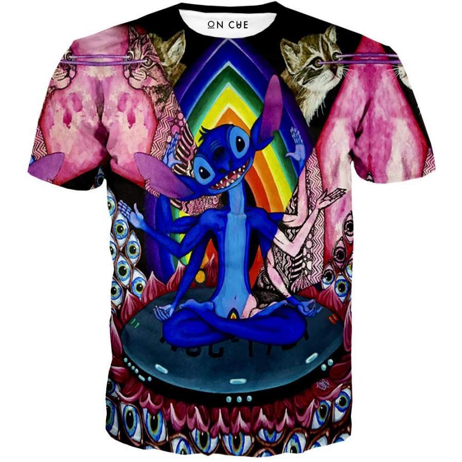 Stitch Men/Women 3D All-Over Print Tshirt