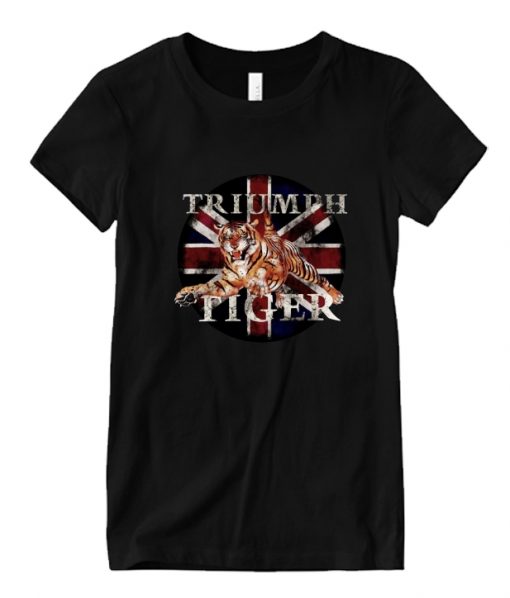 Triumph Tiger Classic Bike Rs Tshirt