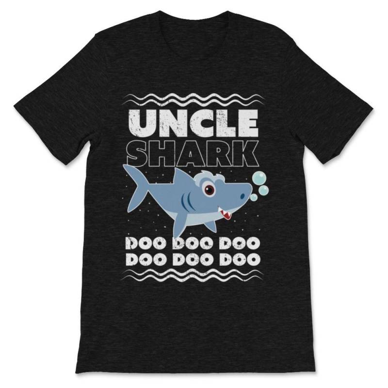 Uncle Shark Print. Doo Doo Doo Tee. Premium Unisex T-Shirt