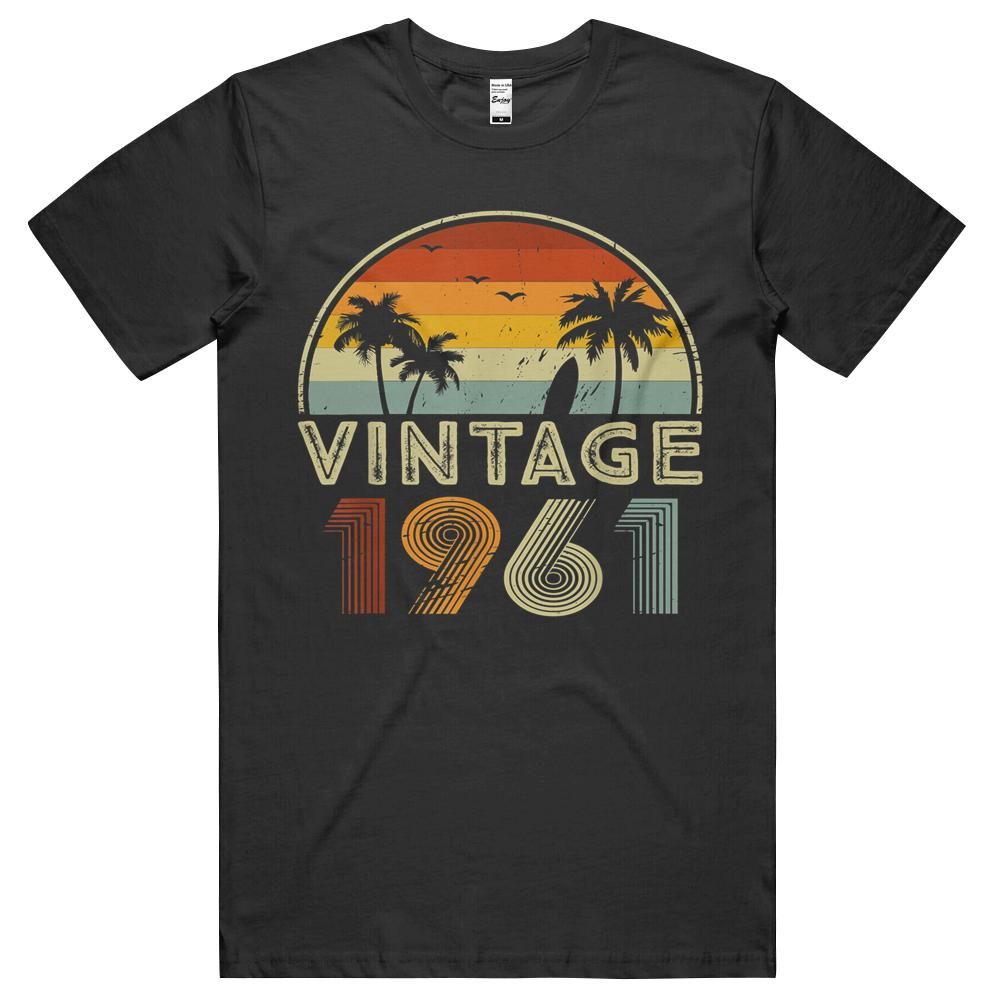 60th Birthday Gift For 60 Years Old Retro Vintage 1961 Bday Unisex Shirt