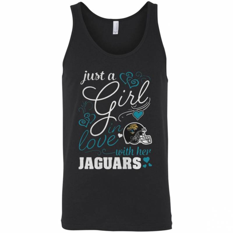 Just A Girl In Love With Her Jacksonville Jaguars shirts