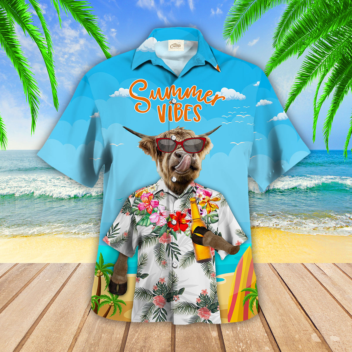 Highland Summer Vibes Hawaii Shirt Ha74456