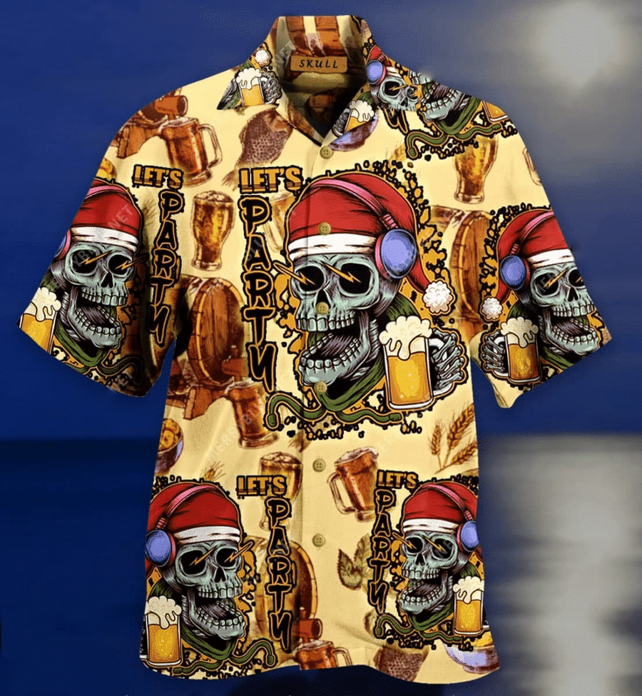 Shop From 1000 Unique Hawaii Aloha Shirts Skull Lets Party Ha54980