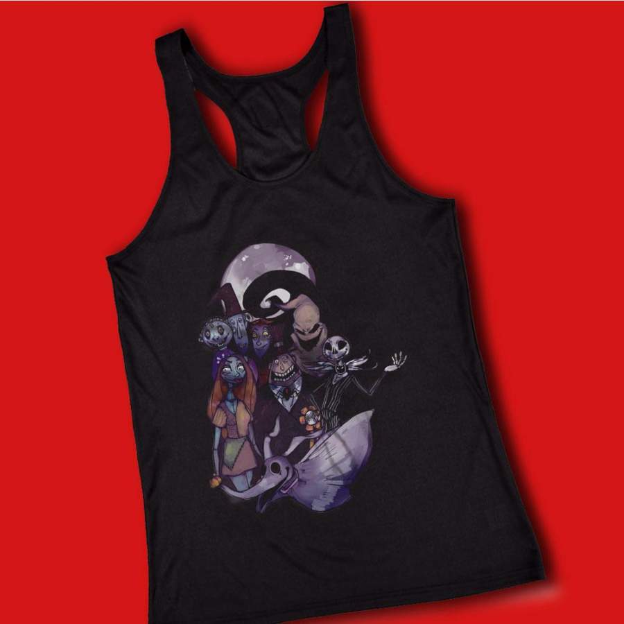 Nightmare Before Christmas Dark Women’S Tank Top