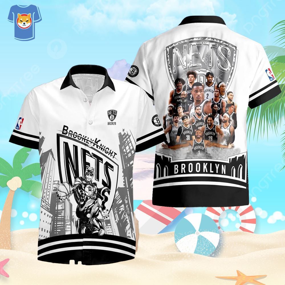 Brooklyn Nets National Basketball Association Hawaiian Shirt For Fans