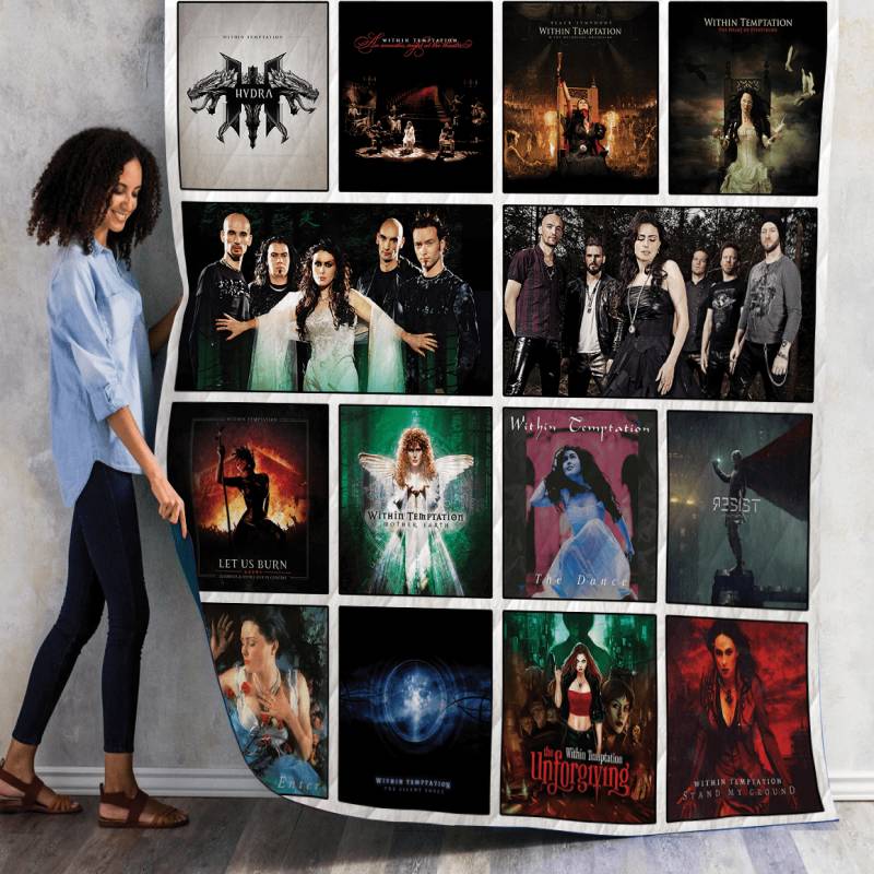 Within Temptation Albums Quilt Blanket Ver14