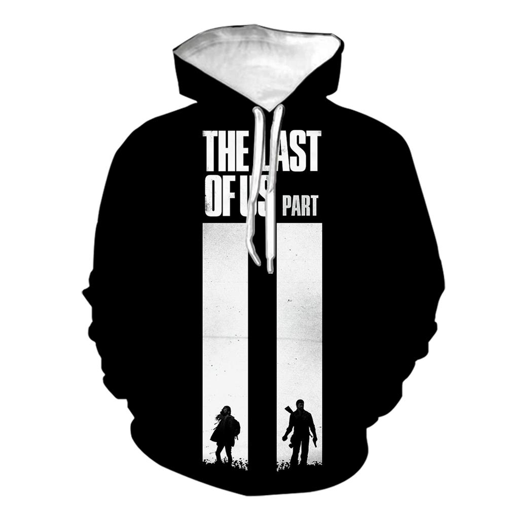 The Last Of Us 3D Print Hoodies – Game Sweatshirt Pullover