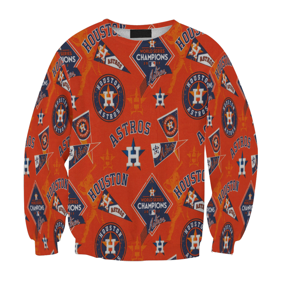 Houston Astros Emblem V9 Gift For Fan 3D Full Printing Sweatshirt