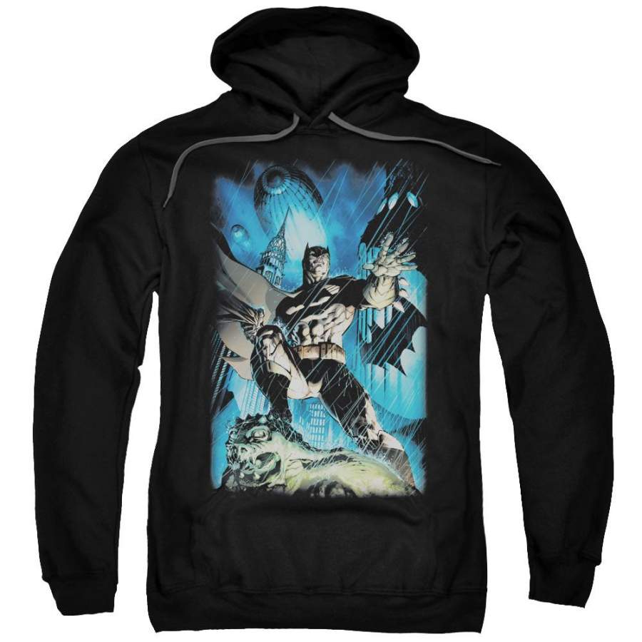 Batman – Stormy Dark Knight Adult Pull Over Hoodie