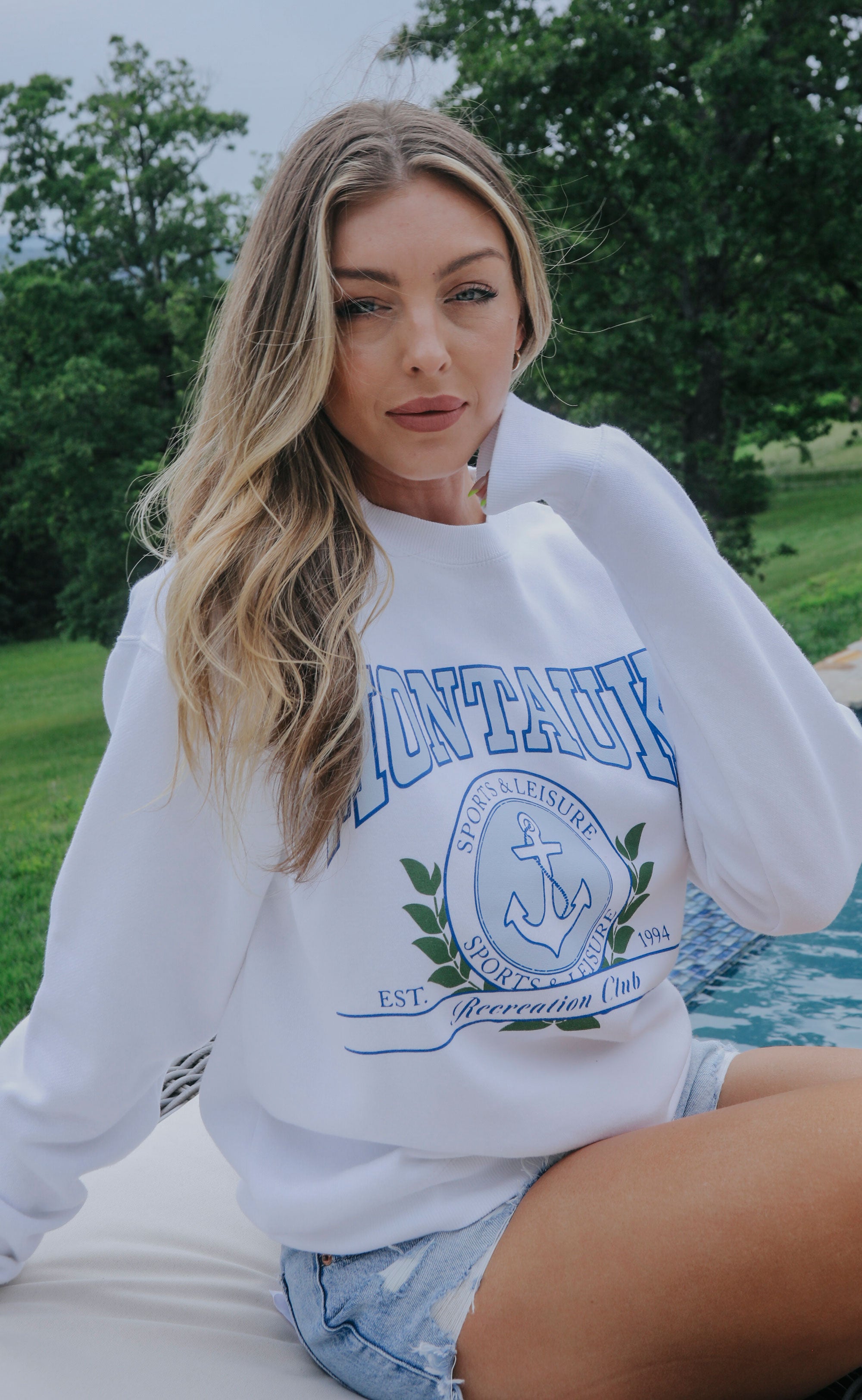 Show Me Your Mumu: Stanley Sweatshirt – Montauk Graphic