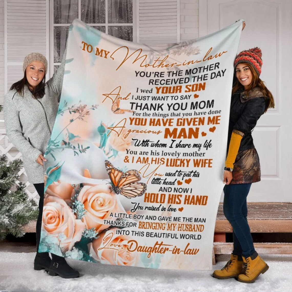 To My Mother I Just Want To Say Thank You Fleece Blanket Gift For Family,Birthday,Parents,Mother,Mom Gift Home Decor Bedding Couch Sofa Soft And Comfy