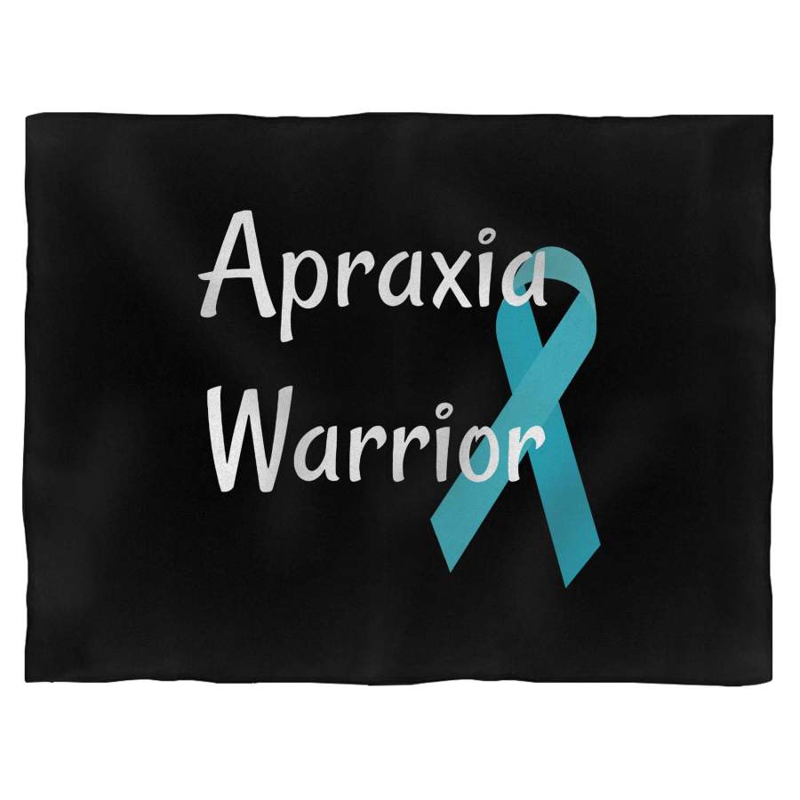 Apraxia Warrior Blanket