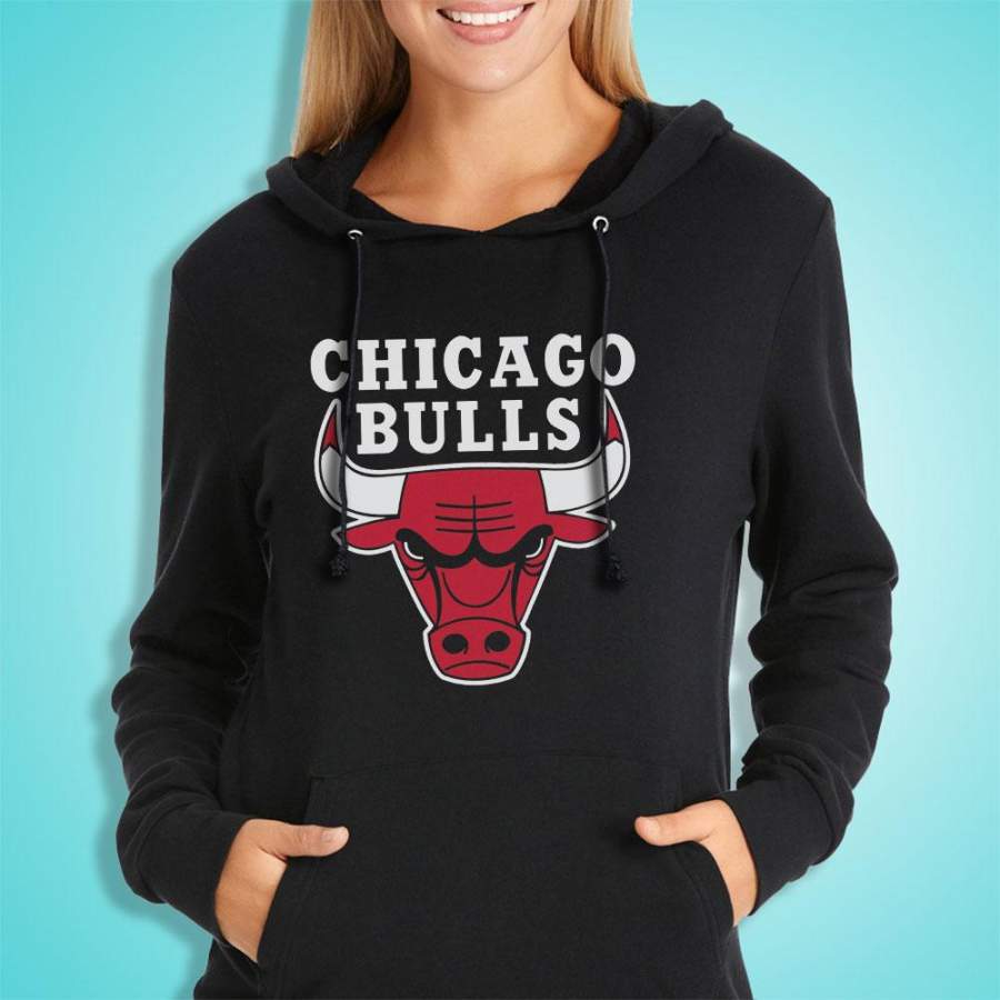 Chicago Bulls Cool Logo Women’S Hoodie