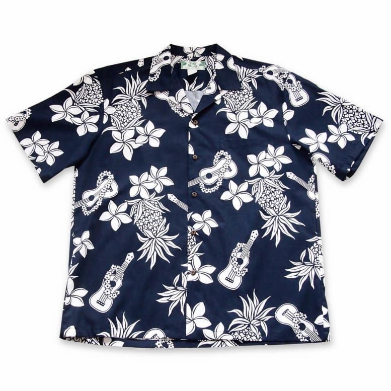 Ukulele Blue Unique Design Hawaiian Shirt Dhc1806290