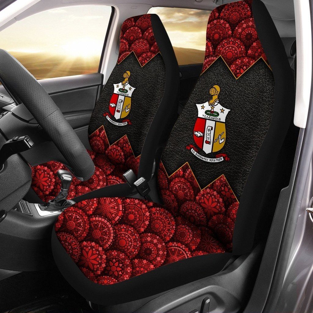 Greek Life Car Seat Cover – Floral Kappa Alpha Psi Car Seat Covers