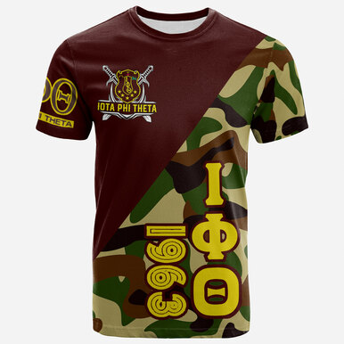 Iota Phi Theta T-Shirt – Camouflage Military Fraternity