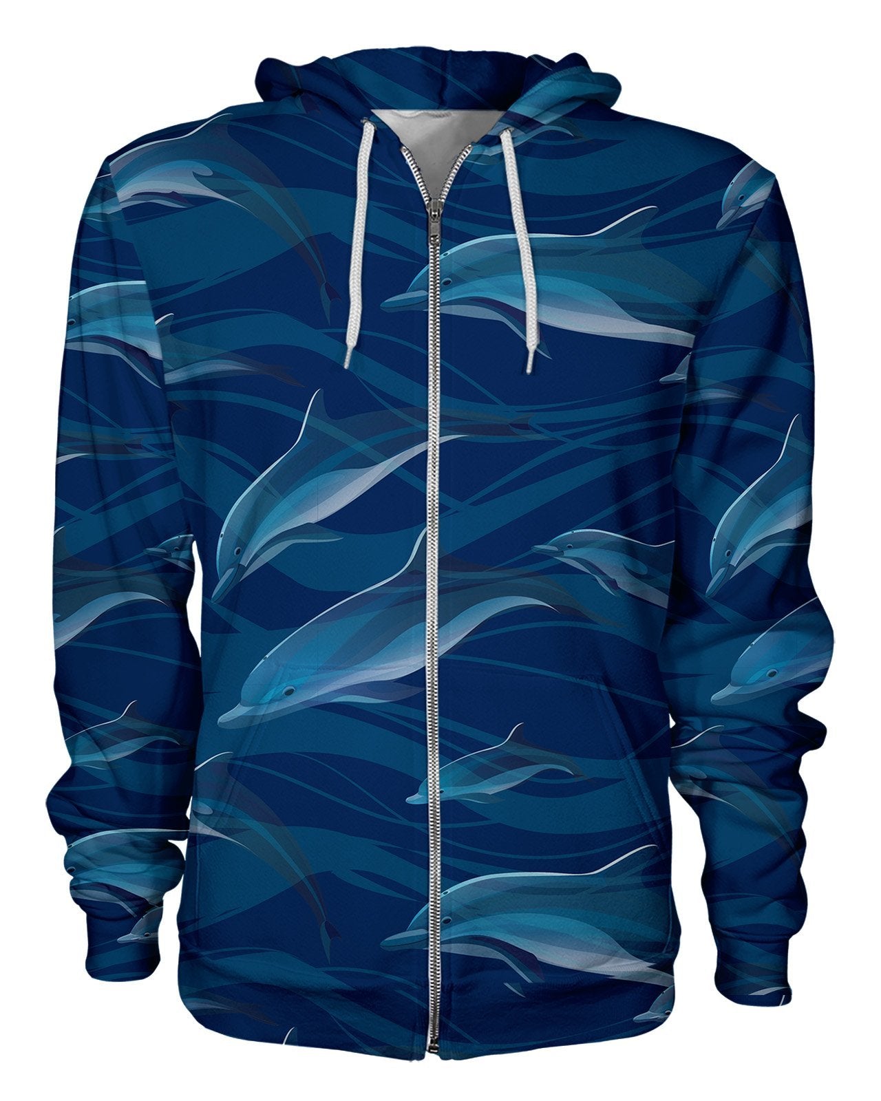 Dolphin Zip Hoodie