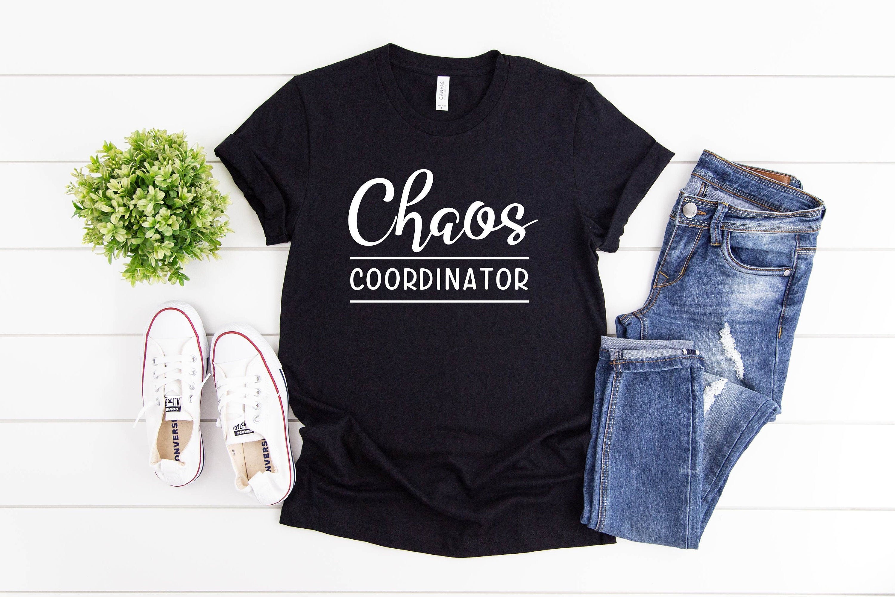 Chaos Coordinator Shirt, Mom Life Shirt, Cute Mom Shirt, Funny Shirt, Sarcastic Shirt, Family Shirt, Teacher Shirt