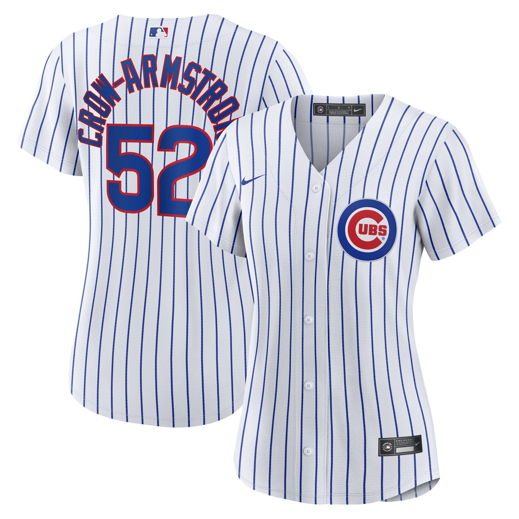 Pete Crow-Armstrong Chicago Cubs Women's Home Replica Player Jersey – White