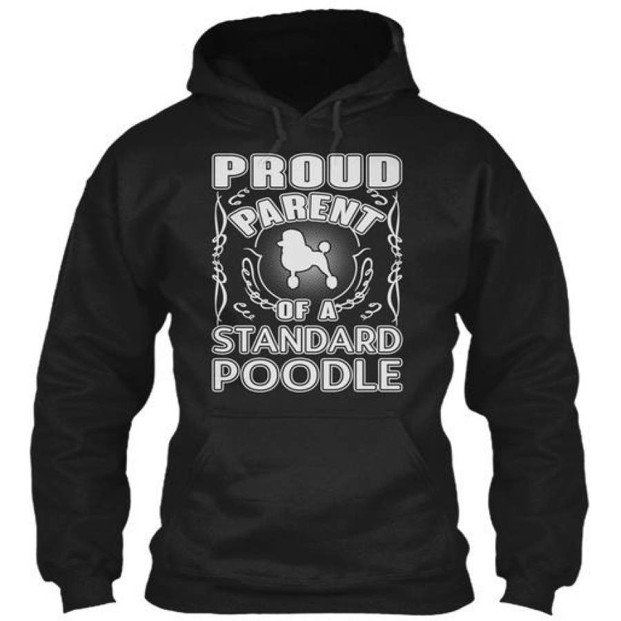 Standard Poodle Hoodie Sweatshirt