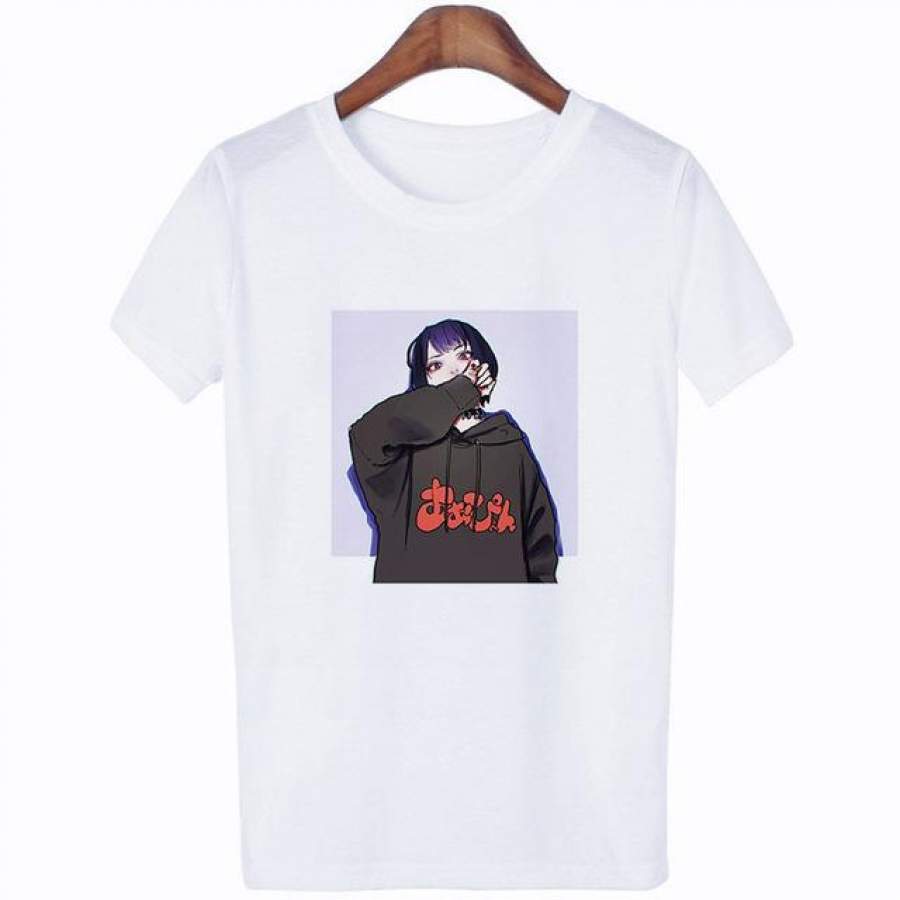 2019 Japanese Streetwear  Harajuku Tshirt Anime Aesthetic