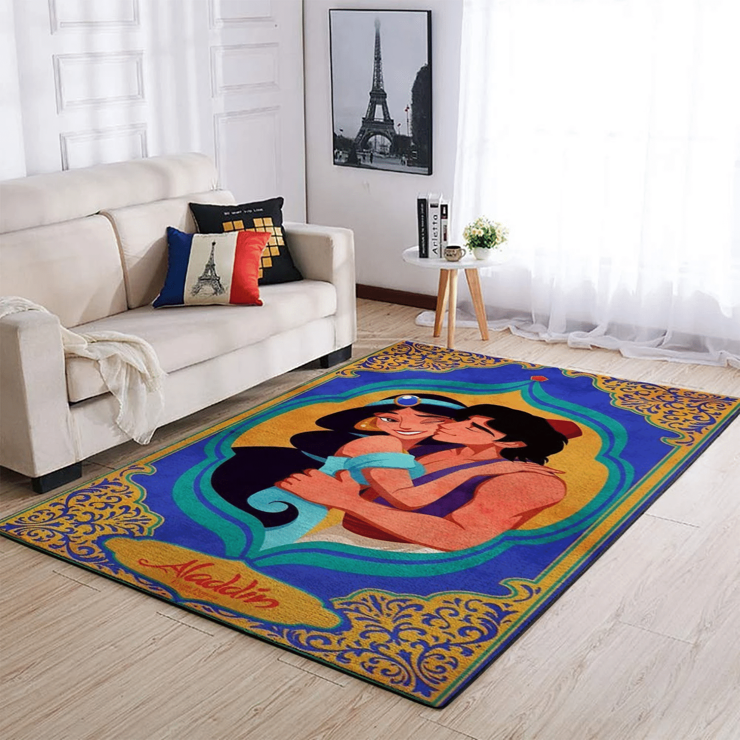 Aladdin Princess Jasmine Area Rug Chrismas Gift