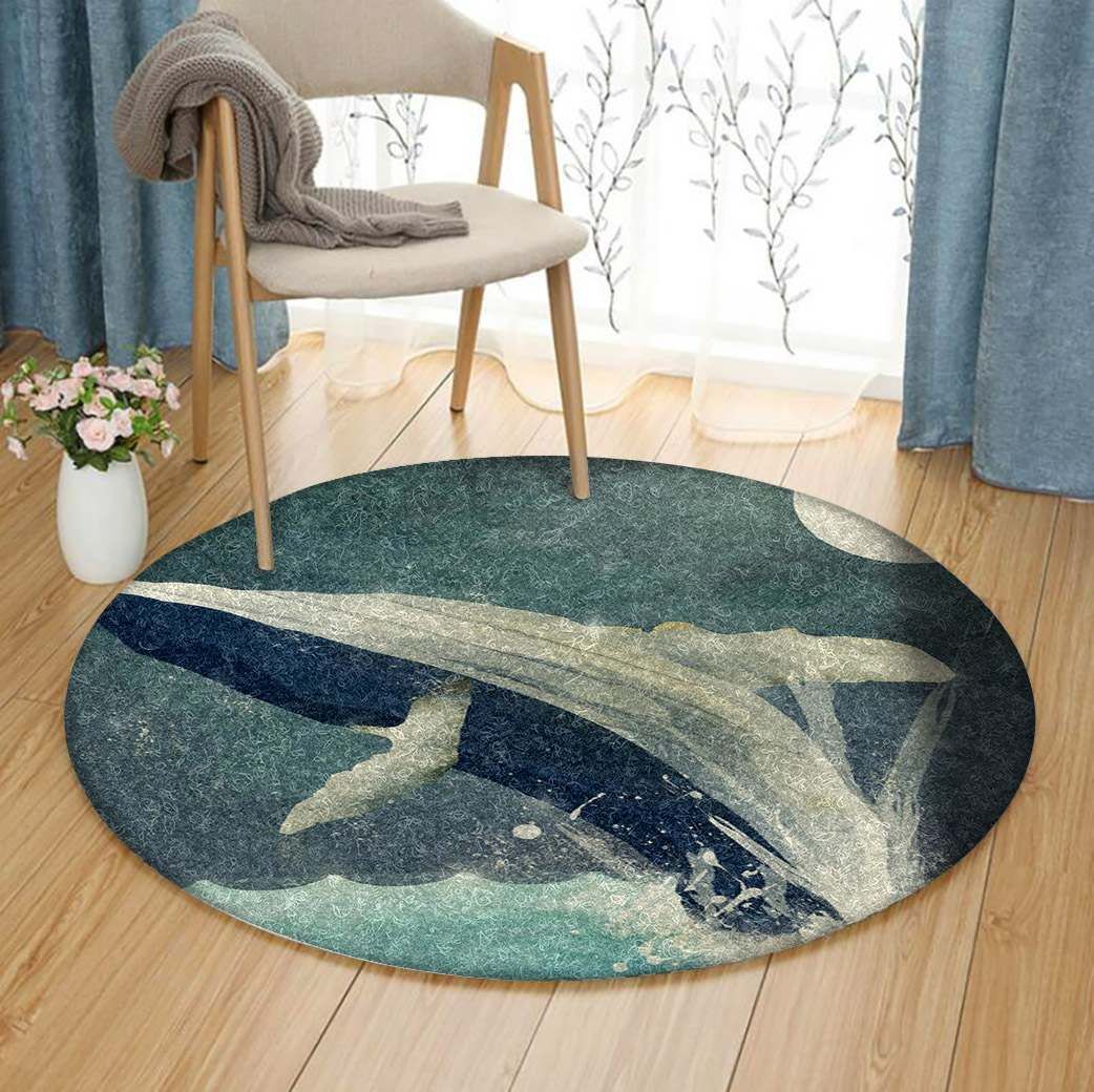 Whale GE4297 Round Rug  CYSI2907