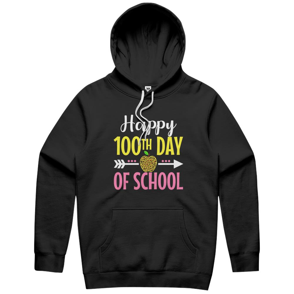 100Th Day Of School Teachers Womens Girls 100 Days Of School Hoodie