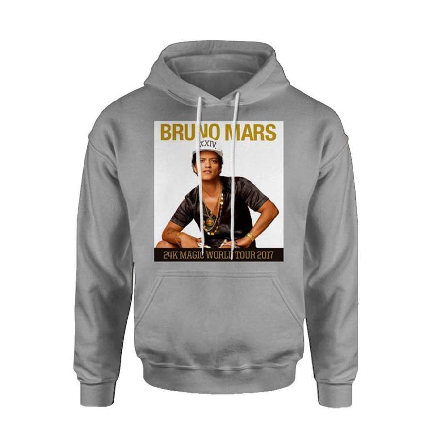 24K Magic Bruno Mars World Tour Hoodie