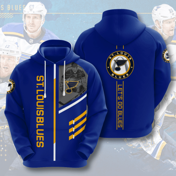 St. Louis Blues 3D Hoodie 04