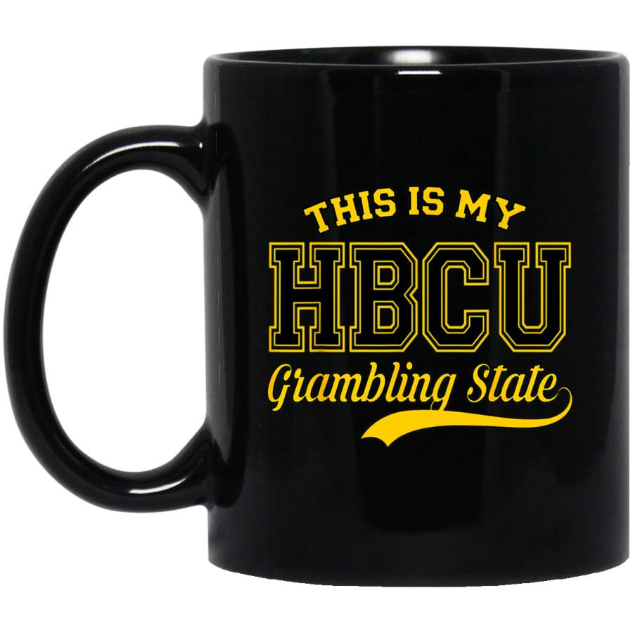 Grambling 1901 State University 11 oz Black Mug