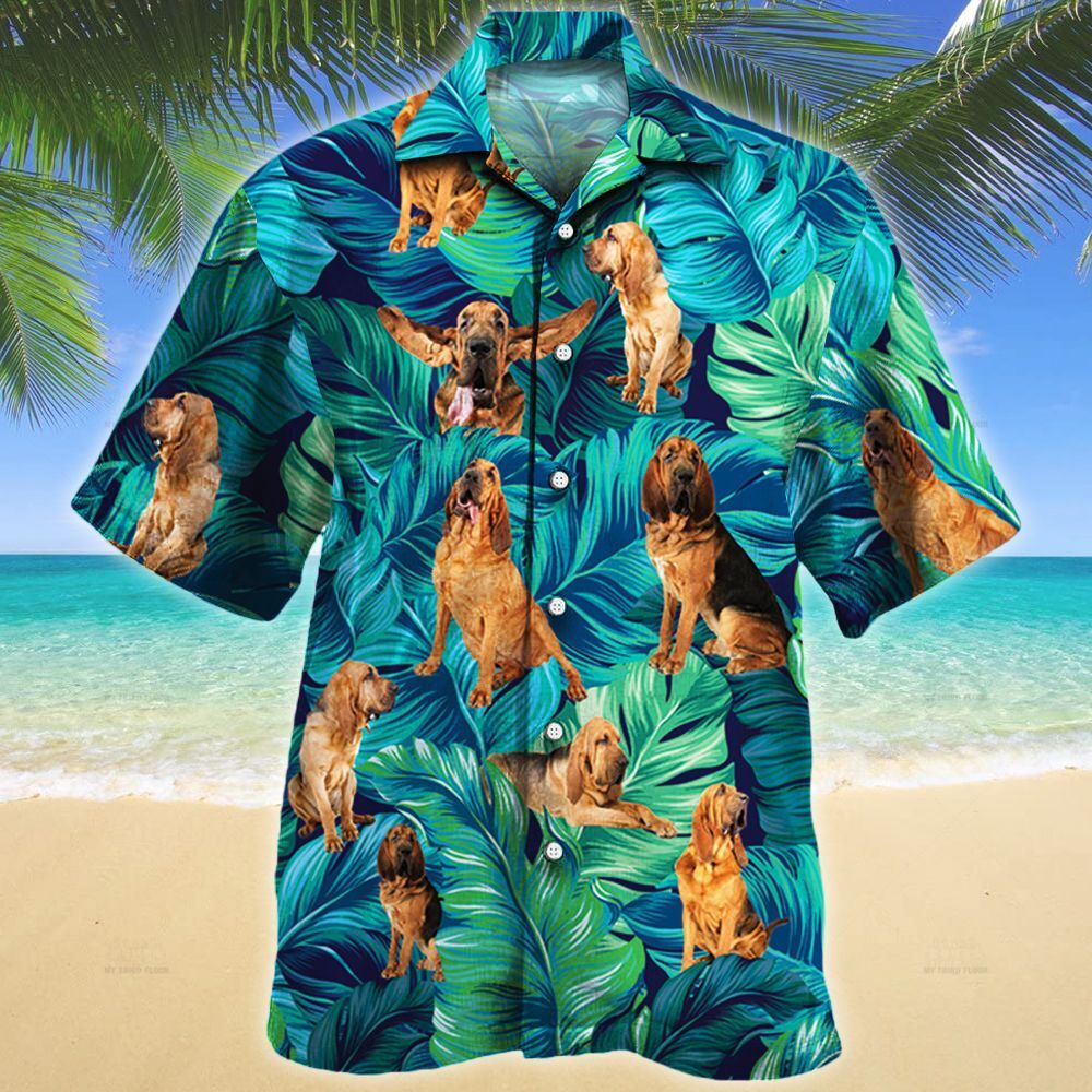 Bloodhound Dog Lovers Gift Hawaiian Shirt Ha49094