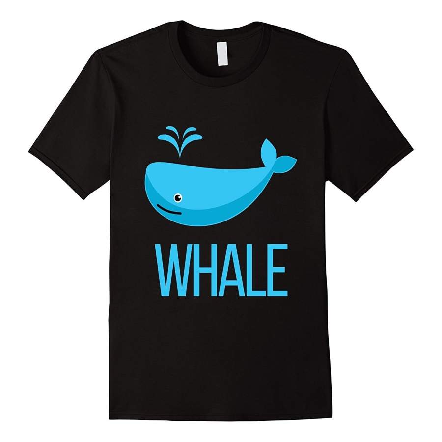 Whale Animal Fashion Short Sleeved T-Shirt Cheap Fashion Tee Shirt Homme