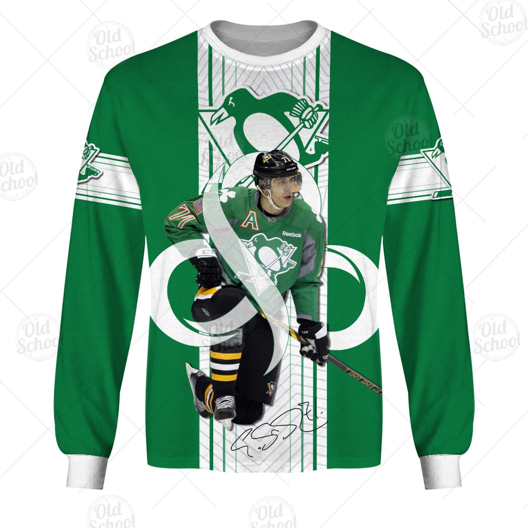 Pittsburgh Penguins Evgeni Malkin St Patricks Day Gift For Fan 3D Full Printing Sweatshirt