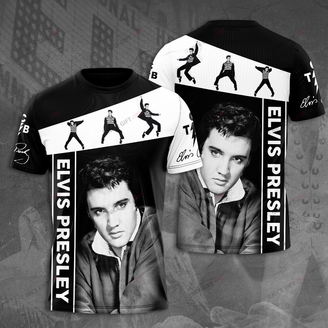 Elvis Presley 3D T-Shirt 3Ts-I9B1