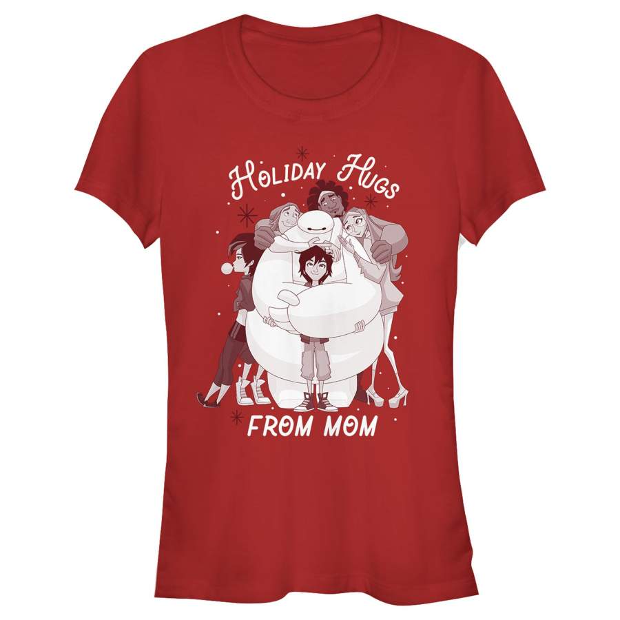 Big Hero 6 Junior’s Christmas Mom Hugs  T Shirt