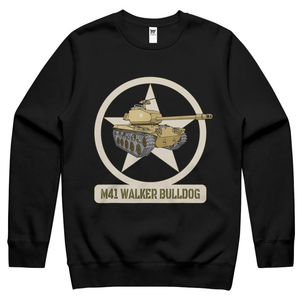 M41 Walker Bulldog American Light Us Army Crewneck Sweatshirt